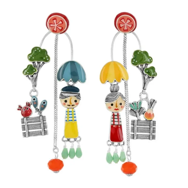 Taratata Bijoux Josi Brocoli & Léon Cornichon Flash Sale